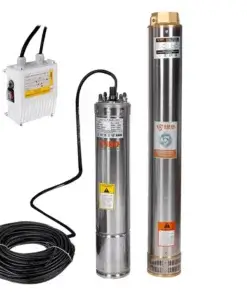 Pompă submersibilă IBO 4SDM 7/12, 1500 W, 76 m, 180 l/min, cablu 20 m